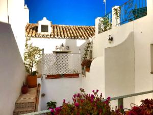 Balkón alebo terasa v ubytovaní CASA LA FUENTE D Casas Vejer Debra