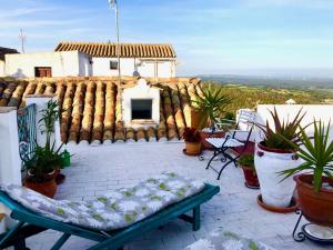 Balkón alebo terasa v ubytovaní CASA LA FUENTE D Casas Vejer Debra
