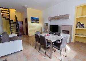 TV/trung tâm giải trí tại Casa Vacanze Gran Sasso
