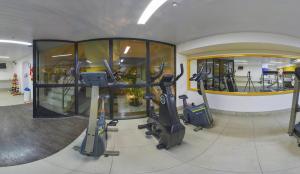 Fitness centrum a/nebo fitness zařízení v ubytování Hotel Reymar Express