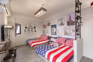 Ένα ή περισσότερα κρεβάτια σε δωμάτιο στο Island Nook B&B