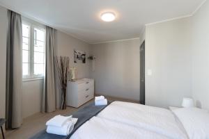 Letto o letti in una camera di Osteria Pozzo