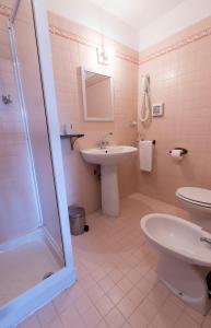 A bathroom at Agriturismo Le Biricoccole