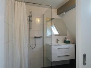 Koupelna v ubytování B&B Bovenweg