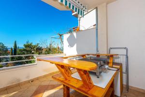 Balkón nebo terasa v ubytování Apartment in Dramalj 41606