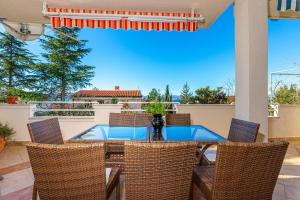 Balkón nebo terasa v ubytování Apartment in Dramalj 41606