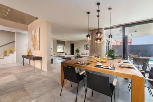 Posezení v ubytování Luxury Villa Aruna