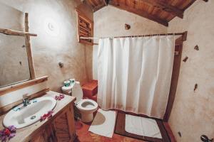 Koupelna v ubytování Altos de Caño Hondo