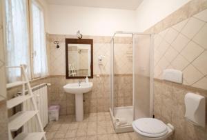 Kúpeľňa v ubytovaní Appartamento Monsone