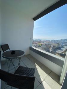 Výhľad na hory alebo výhľad na hory priamo z apartmánu
