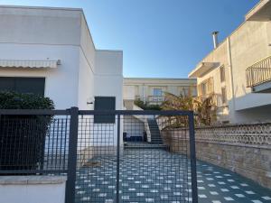 Bygningen som feriehuset ligger i