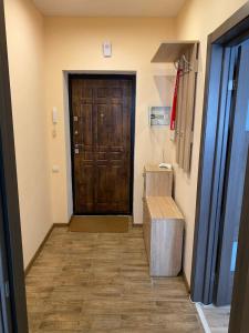 Kúpeľňa v ubytovaní Apartments at Okruzhnaya 3