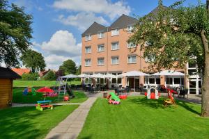 Zahrada ubytování Roomingtons Lüneburger Heide