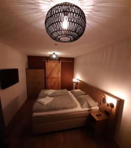 Postel nebo postele na pokoji v ubytování Slaperij Salud! Studios & appartementen