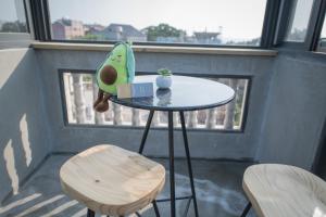 Ban công/sân hiên tại 漫時光 旅空間 ManLu INN
