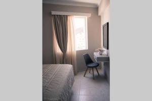 Posezení v ubytování Remvi Deluxe Apartment 202 with Sea View