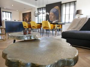 Posezení v ubytování Villa Vermeer