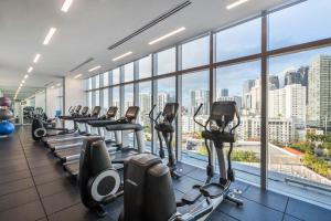 
The fitness center and/or fitness facilities at Novotel Miami Brickell
