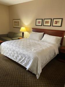 Un pat sau paturi într-o cameră la Holiday Inn Dayton/Fairborn I-675, an IHG Hotel