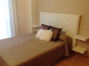 Posteľ alebo postele v izbe v ubytovaní Spacious Apartment in Terrassa with Shared Pool, 85 m²