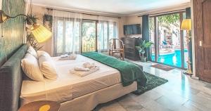 Posteľ alebo postele v izbe v ubytovaní Jardines De La Reina Boutique Bed & Breakfast