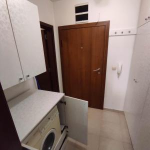 Η κουζίνα ή μικρή κουζίνα στο spa