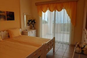 Giường trong phòng chung tại Estella sorelle II