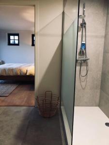 Postel nebo postele na pokoji v ubytování B&B Rosselaer