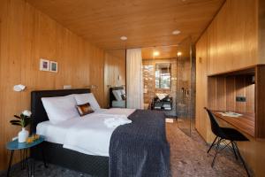 Voodi või voodid majutusasutuse Theodosius Forest Village - Glamping in Vipava valley toas