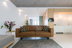 Posezení v ubytování Houthavens Apartments