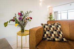 Posezení v ubytování Houthavens Apartments