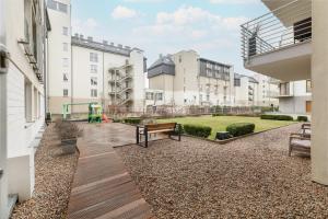 Budynek, w którym mieści się apartament
