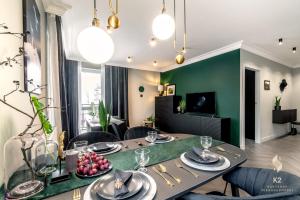 Część wypoczynkowa w obiekcie Apartamenty Flat White Obywatelska 49