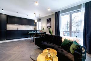 Część wypoczynkowa w obiekcie Apartamenty Flat White Obywatelska 49