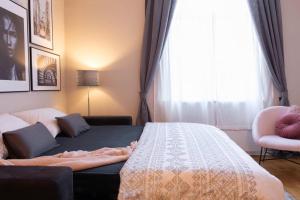 Postel nebo postele na pokoji v ubytování Garden Oasis
