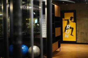The fitness centre and/or fitness facilities at Almira Hotel Thermal Spa & Convention Center