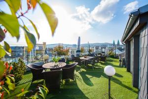 Zahrada ubytování STADT HOTEL Iserlohn