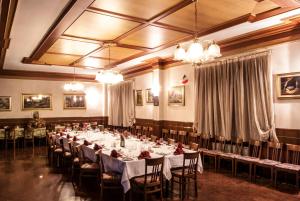 Restaurace v ubytování Ristorante Albergo da Giovanni