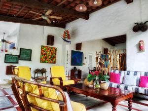 Posezení v ubytování Togo B&B Farallon