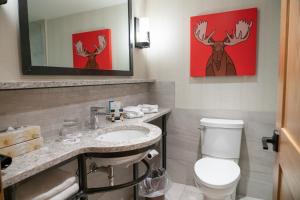 Vannituba majutusasutuses Moose Hotel and Suites