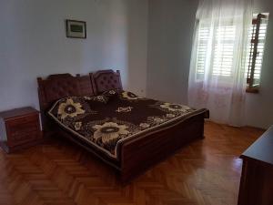 Ένα ή περισσότερα κρεβάτια σε δωμάτιο στο Apartment Jan - 50 m from sea