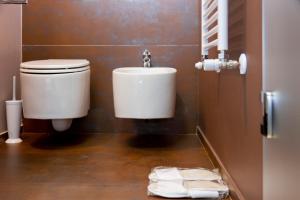 A bathroom at B&B Aquisgrana