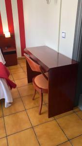 Posezení v ubytování Hostal San Andrés