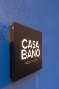 Certifikát, hodnocení, plakát nebo jiný dokument vystavený v ubytování Casa Bano