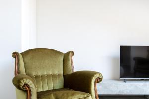 TV a/nebo společenská místnost v ubytování Casa Bano