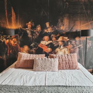 Postel nebo postele na pokoji v ubytování B&B Bergenhof