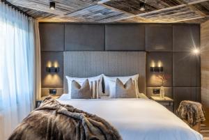 Letto o letti in una camera di Das Kohlmayr Superior