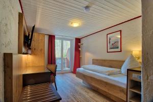 Postel nebo postele na pokoji v ubytování B&B am Steinbachtal - Natur und Wandern