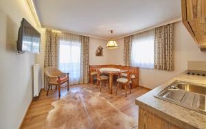 Kuchyň nebo kuchyňský kout v ubytování TownHouse Appartements