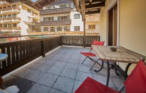 Balkón nebo terasa v ubytování TownHouse Appartements
